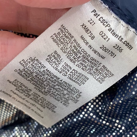 Columbia Puffer Vest Thermal Reflective Omni-Heat Slope Edge XM8758 Navy L - Picture 16 of 16